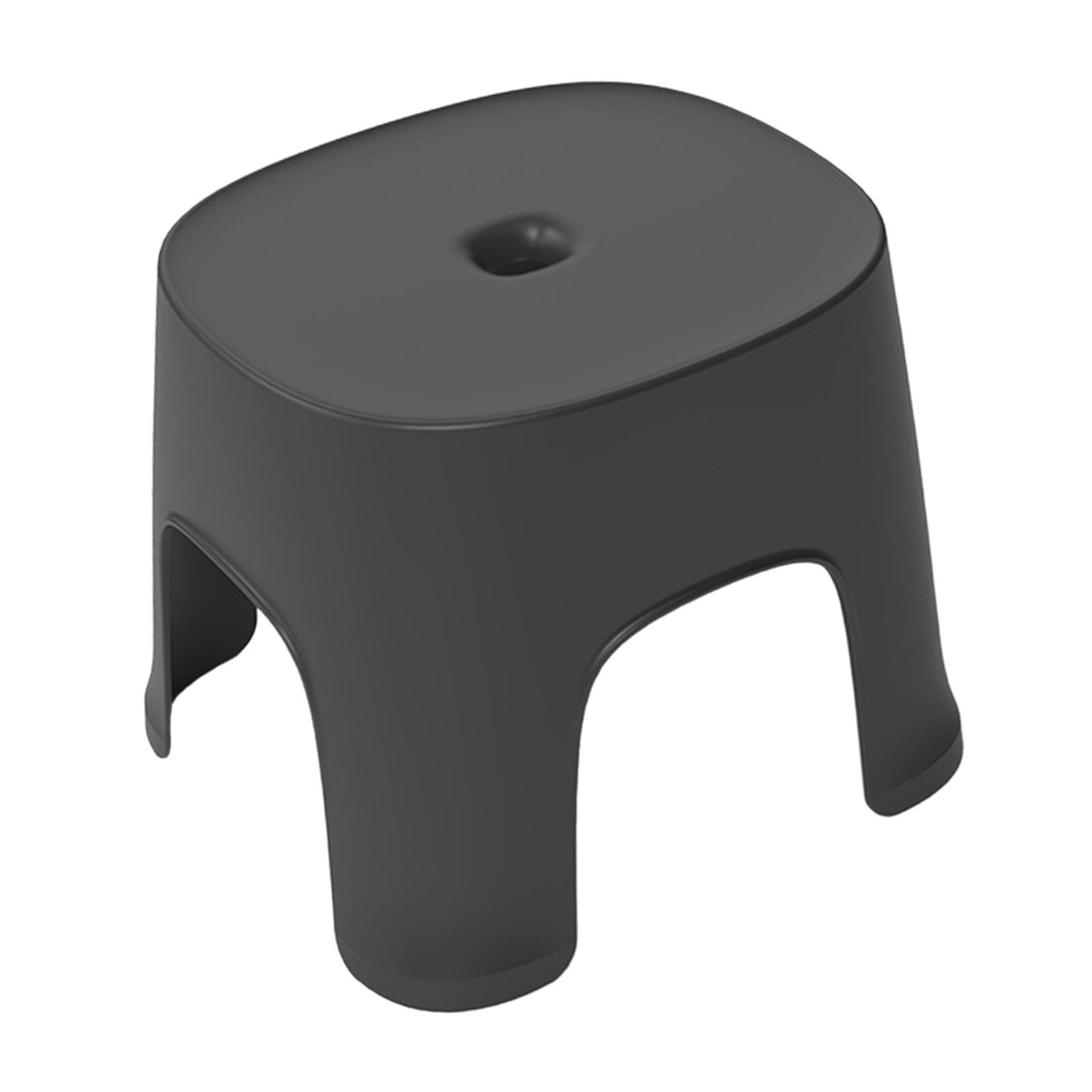 Bathroom Stool Sturdy Portable Small Stool for under Desk Living Room Office