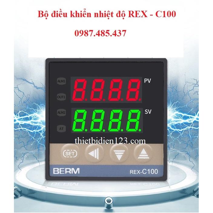 Đồng hồ hiển thị và điều khiển nhiệt độ REX - C700 , REX - C100 BERM - điều khiển nhiệt độ 0-400 độ C