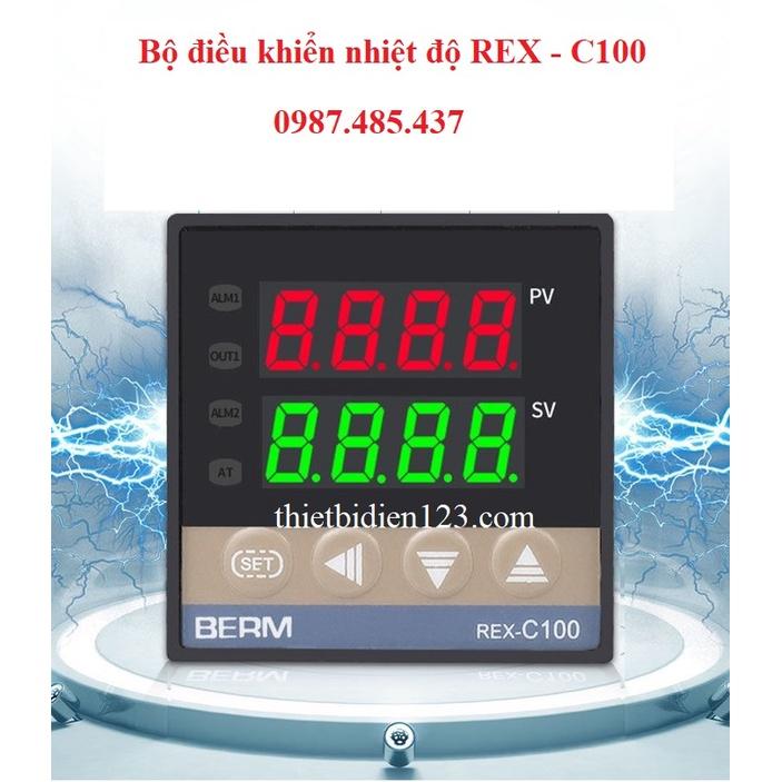Combo điều khiển nhiệt độ REX- C100 + Cảm biến nhiệt độ loại K