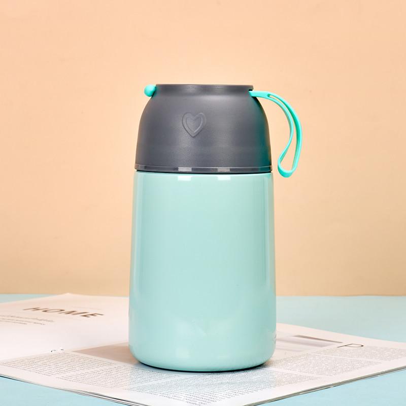 Hộp đựng nhiệt cao cấp 650 ml, hộp đựng thức ăn chất lượng cao, thép không gỉ, hộp đựng nhiệt