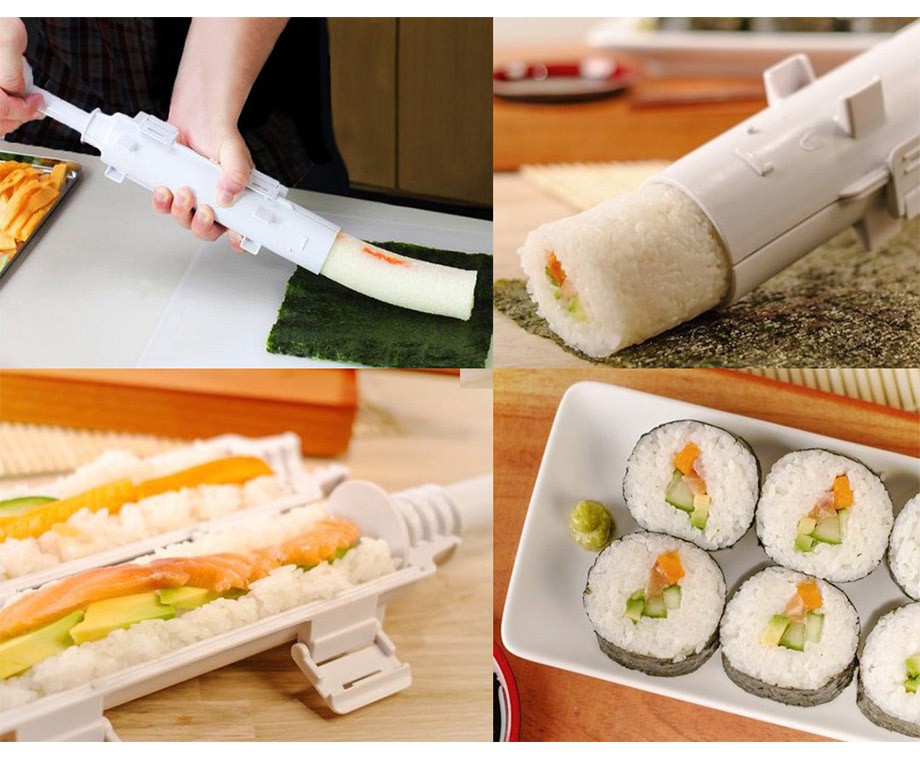 Dụng cụ cuốn cuộn sushi gimbab siêu nhanh