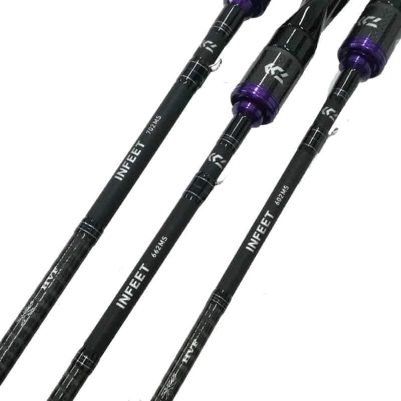 CẦN CÂU LURE MÁY ĐỨNG DAIWA INFEET 702MS