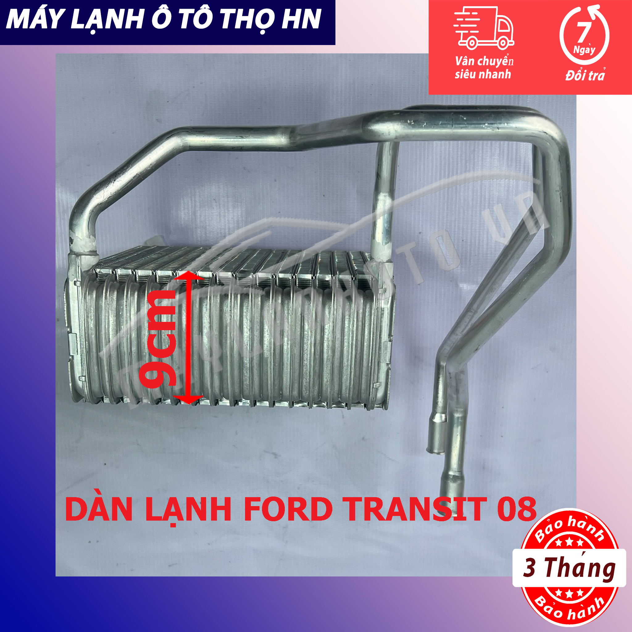 Dàn lạnh Ford Transit 2008 2009 2010 hàng HBS Trung Quốc 08 09 10
