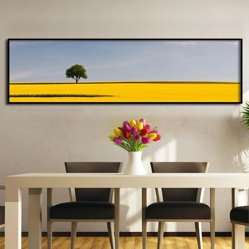 Tranh canvas đồng lúa vàng ADH0020