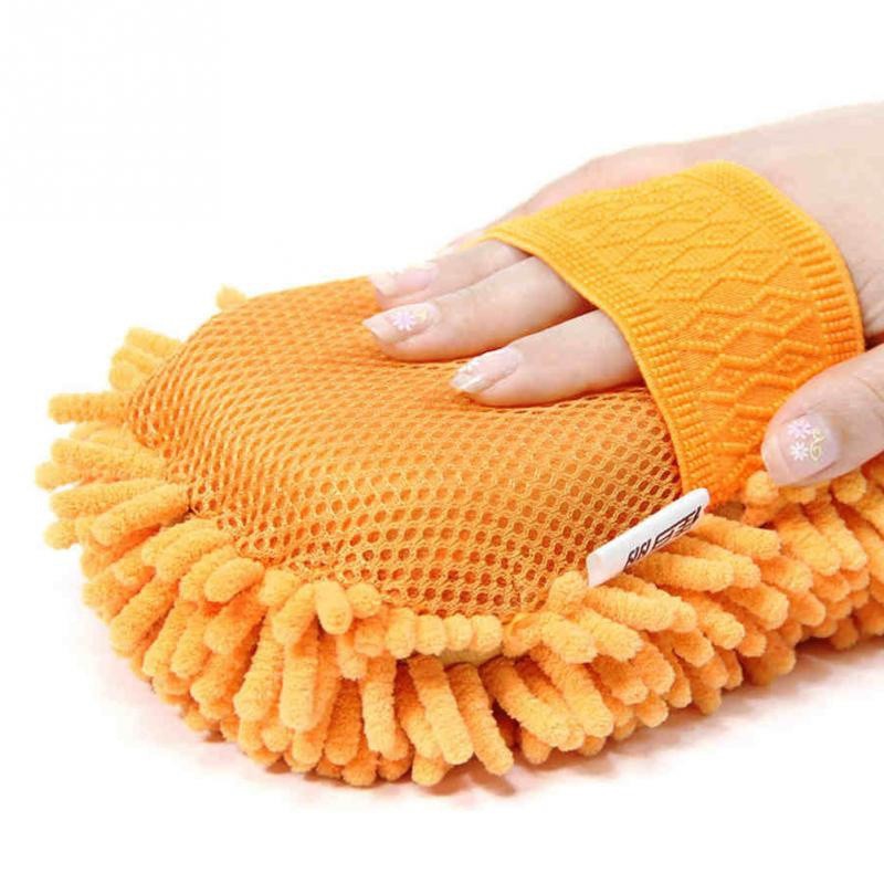 Chổi Đa Năng Lau Bụi, Kiêm Rửa Xe Ô Tô Cao Cấp Dạng Tròn Điều Chỉnh Được Độ Dài Dày Dặn Chất Liệu Siêu Thấm Hút