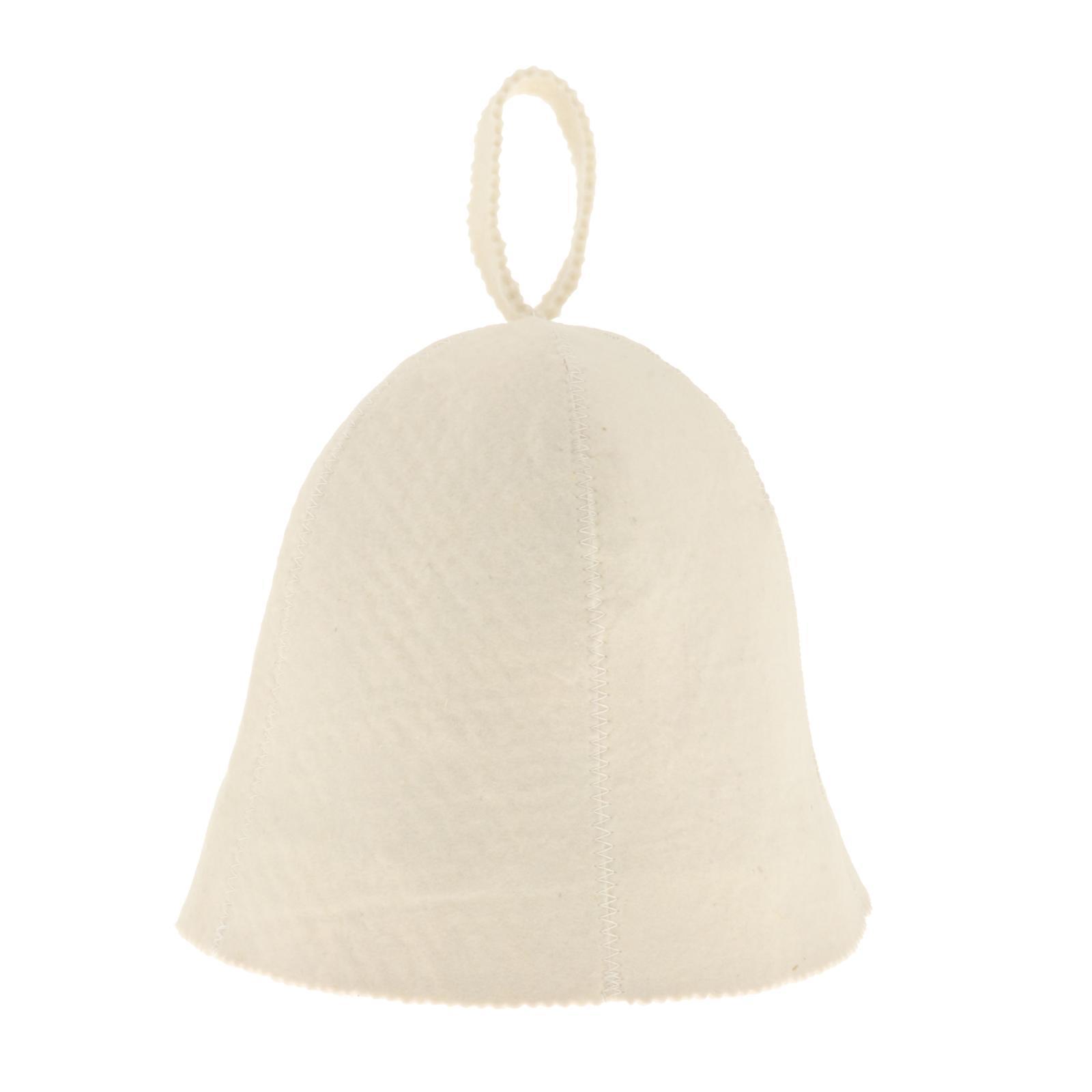 2x Sauna Hat, Russian Banya, , 100% Wool Felt Lightweight Head Protection for