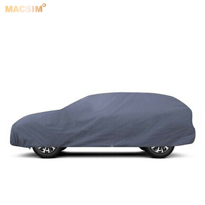 Bạt phủ ô tô chất liệu vải không dệt cao cấp thương hiệu MACSIM dành cho hãng xe Jeep màu ghi - bạt phủ trong nhà và ngoài trời