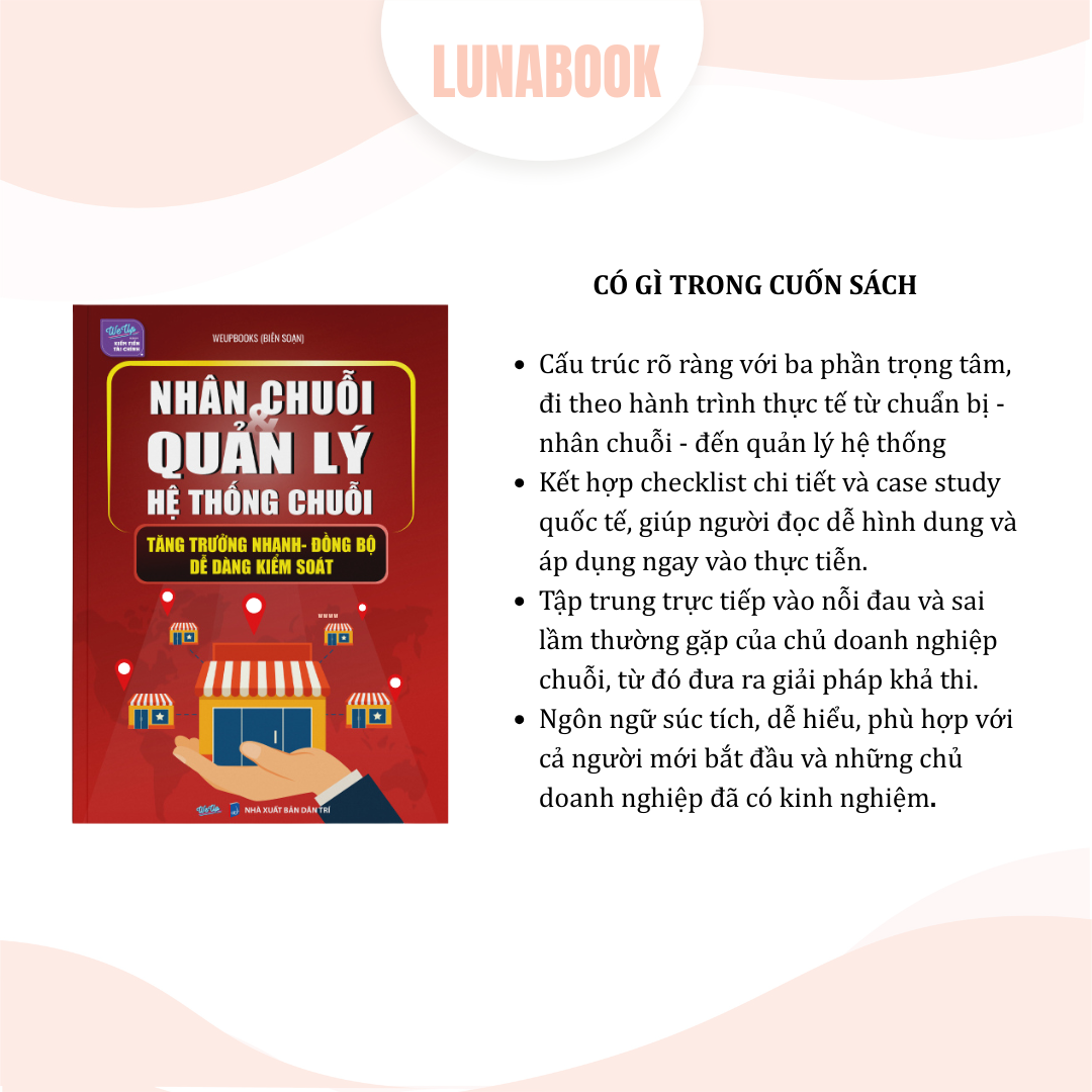 Sách - Nhân chuỗi &amp; Quản lý hệ thống chuỗi