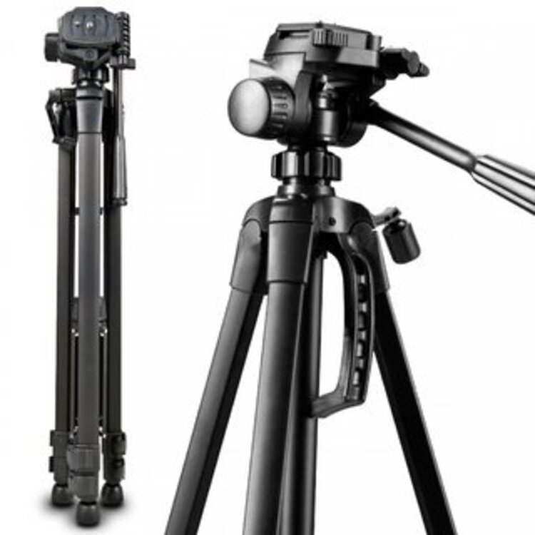 Tripod, chân đế điện thoại, máy ảnh WEIFENG WT-3520, tặng kèm remote, túi đựng và đầu kẹp điện thoại - Hàng Nhập Khẩu