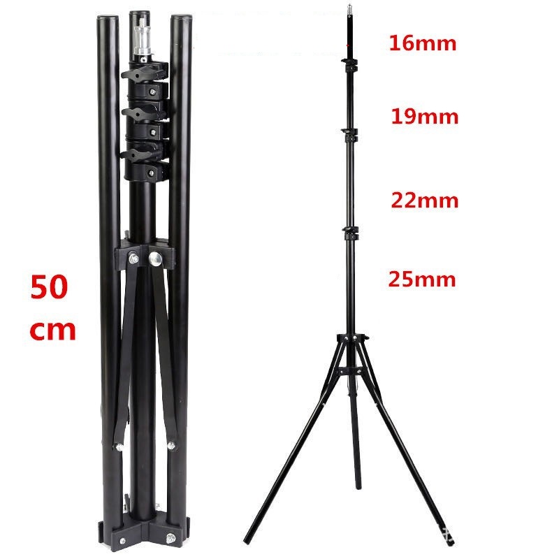 Chân đèn TRIPOD 2m1 GẤP NGƯỢC gọn nhẹ tiện lợi