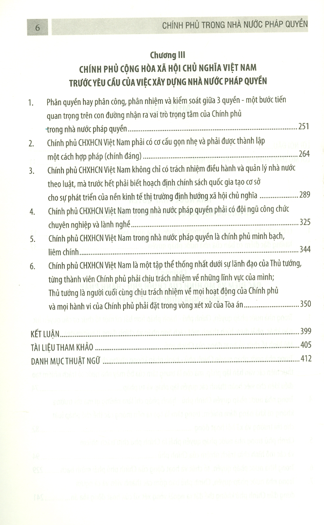 Chính Phủ Trong Nhà Nước Pháp Quyền (Tái bản lần thứ nhất)