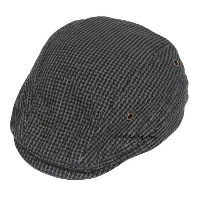 Nón beret nam, mũ beret nam nón ông già mũ kết mỏ vịt mũ kết ông già không có logo chất liệu cotton thoáng mát