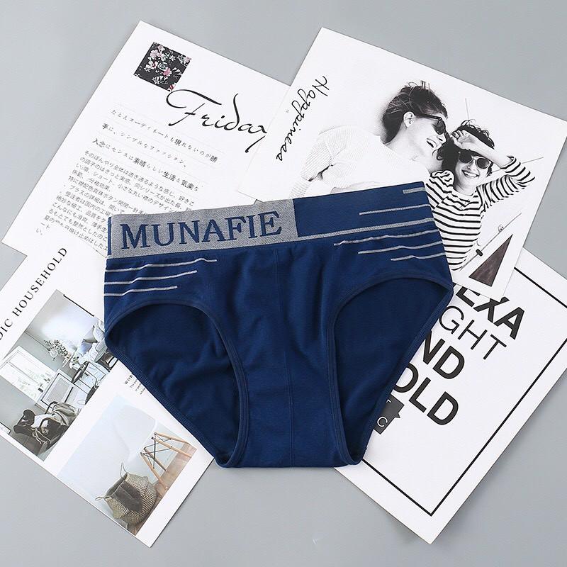 Quần lót tam giác nam Munafie hàng dệt kim cao cấp William + Tặng túi zip - WS30