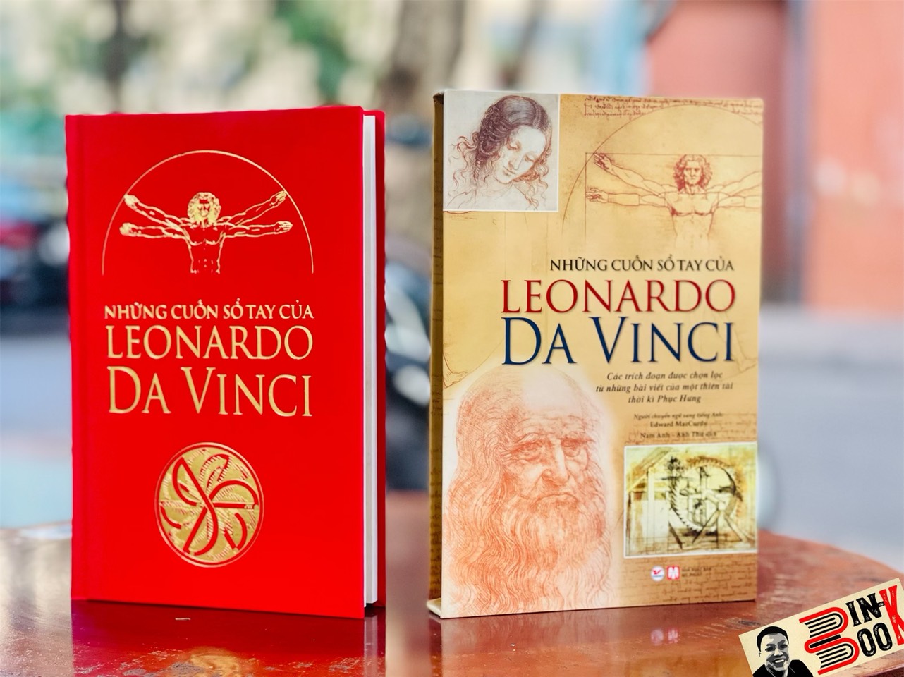 BỘ SÁCH DELUXE BOOKS (BỘ SÁCH SANG TRỌNG) – Những cuốn sổ tay của Leonardo Da Vinci