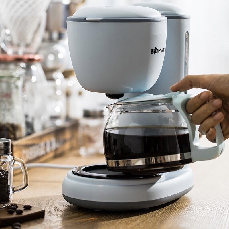Máy pha cà phê mini tự động BEAR KFJ-A06K1/A06Q1 chính hãng, máy pha trà, pha cafe/coffee cho gia đình, công sở - Hàng chính hãng