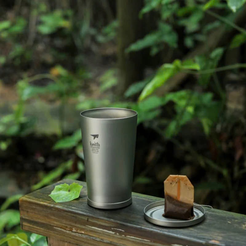 Cốc cà phê 2 lớp Keith Titanium Ti3150 320ml