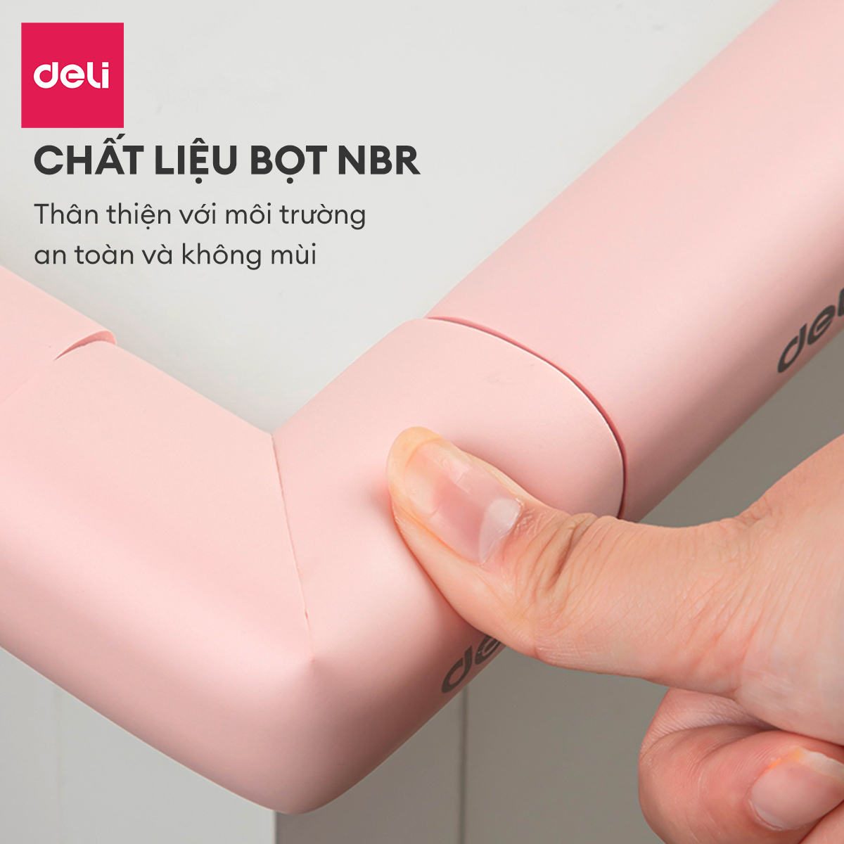 Mút Bọc Cạnh Bàn Chống Va Chạm Giữ An Toàn Cho Bé Deli - Không Có Mùi Đặc Biệt, Mềm Mại, Dễ Lau Chùi - Bịt Góc Bàn, Ghế, Tủ, Giường Đàn Hồi Cao