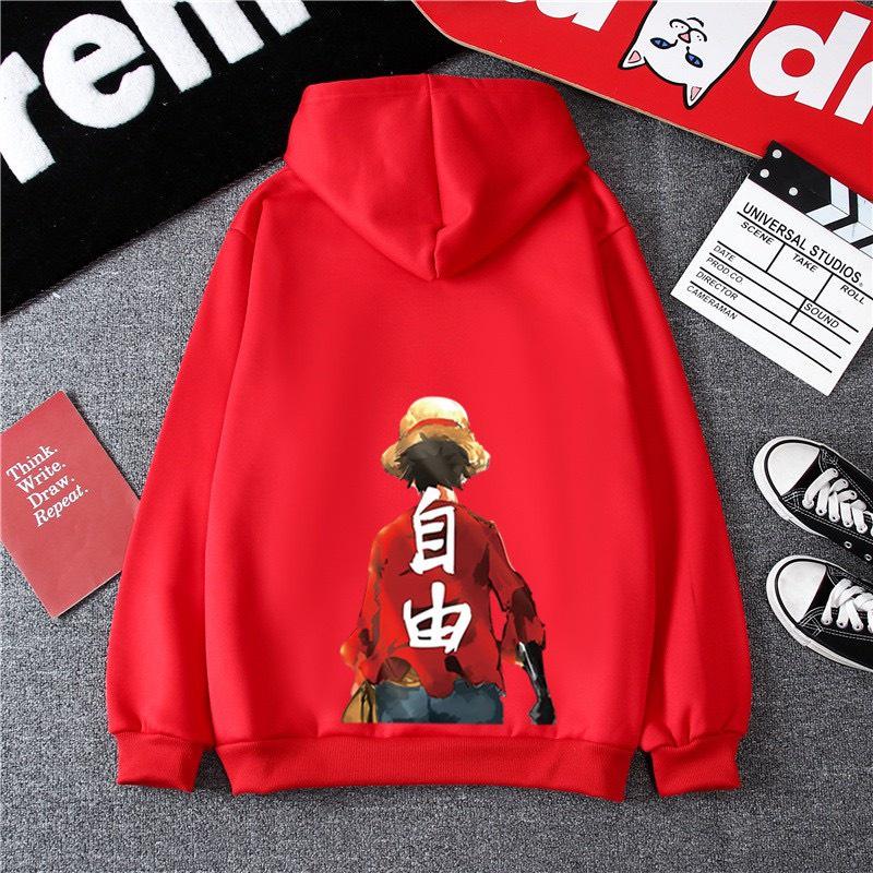 ÁO HOODIE UNISEX IN LUFFY