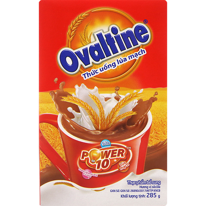 Bột Cacao Lúa Mạch Ovaltine - Hộp 285g