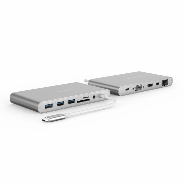 Cổng Chuyển Hyperdrive Ultimate USB-C Hub Cho MacBook Pro, PC &amp; Devices - Hàng Chính Hãng