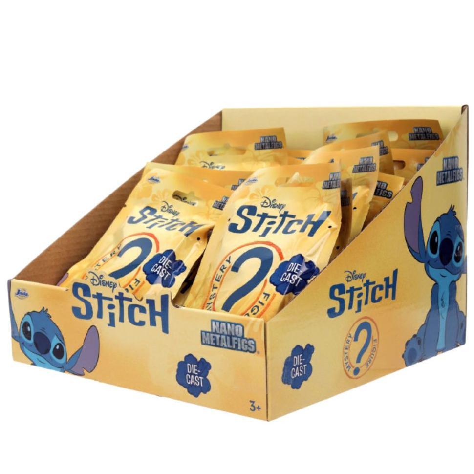 Đồ Chơi Mô Hình Sưu Tầm Disney Stitch 1.65 Inch - Nano Metalfigs Blind Bag - Jada Toys (Mẫu Sản Phẩm Bên Trong Là Ngẫu Nhiên)