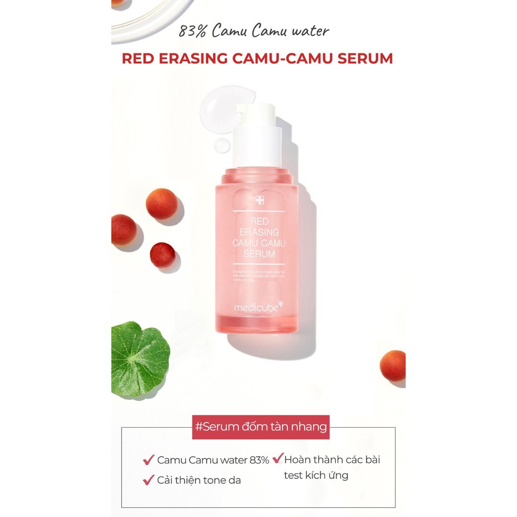 Tinh chất mờ thâm nám - thâm sẹo Medicube Camu Camu Serum 37ml