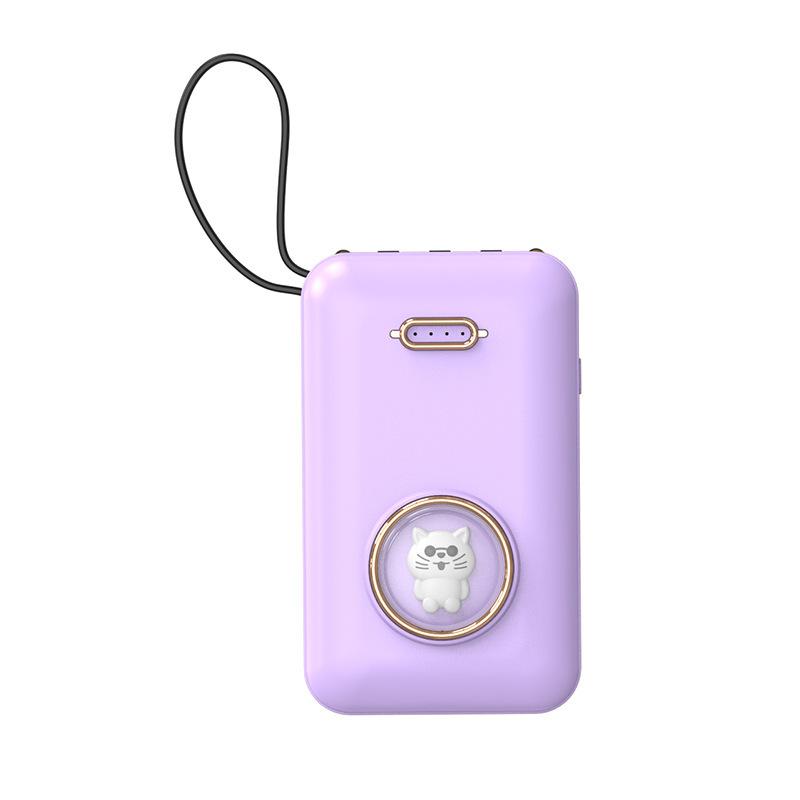 Phong cách mới nhất dòng sạc khép kín mới kho báu phim hoạt hình 20.000 mAh dung lượng lớn tùy chỉnh quà tặng năng lượng di động nhỏ