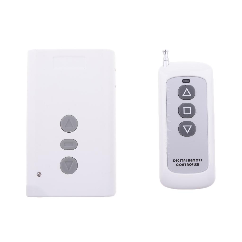 Wireless Remote Control Switch AC220V Relay Receiver & 3 Key Transmitter