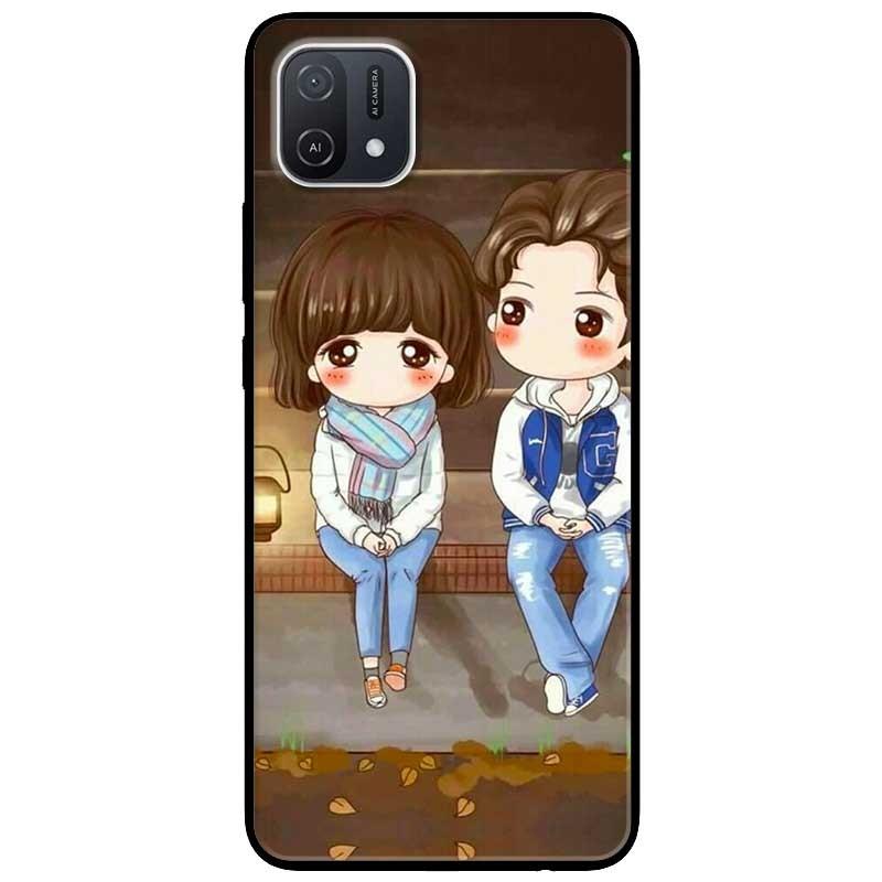 Ốp lưng dành cho Oppo A16K - Oppo A36 / A76 - Oppo Reno 7z 5G - Anime Cặp Đôi Ngồi