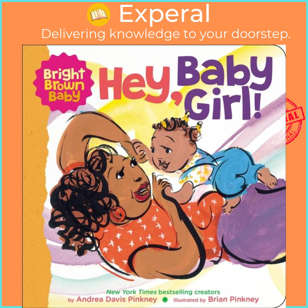 Hình ảnh Sách - Hey, Baby Girl by Brian Pinkney (UK edition, boardbook)
