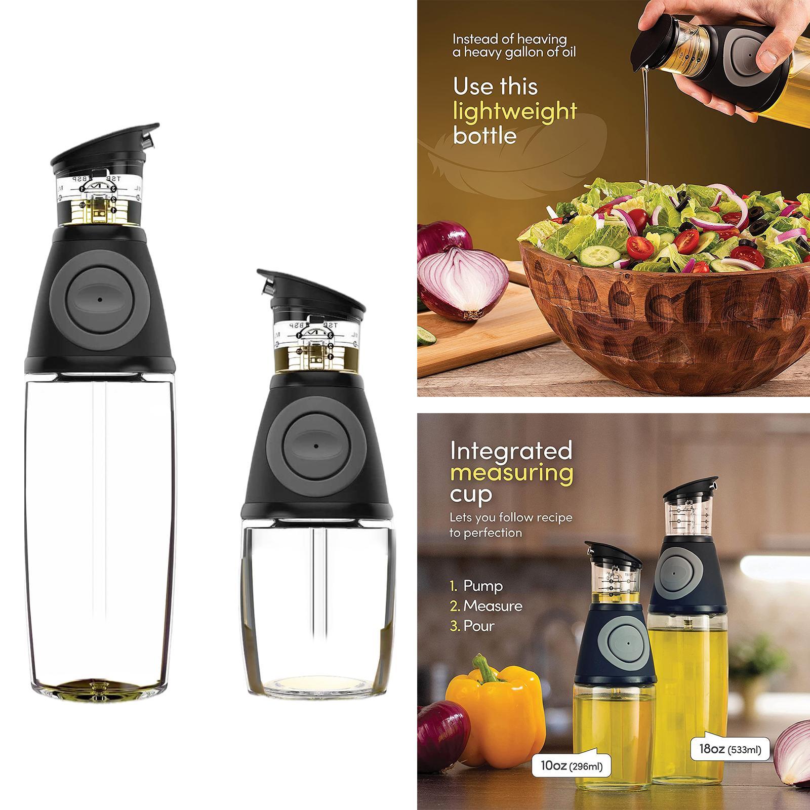 2x Oil Sprayer Dispenser, Barbecue Sprayer Mister, Olive Oil Sprayer for Roasting,Cooking