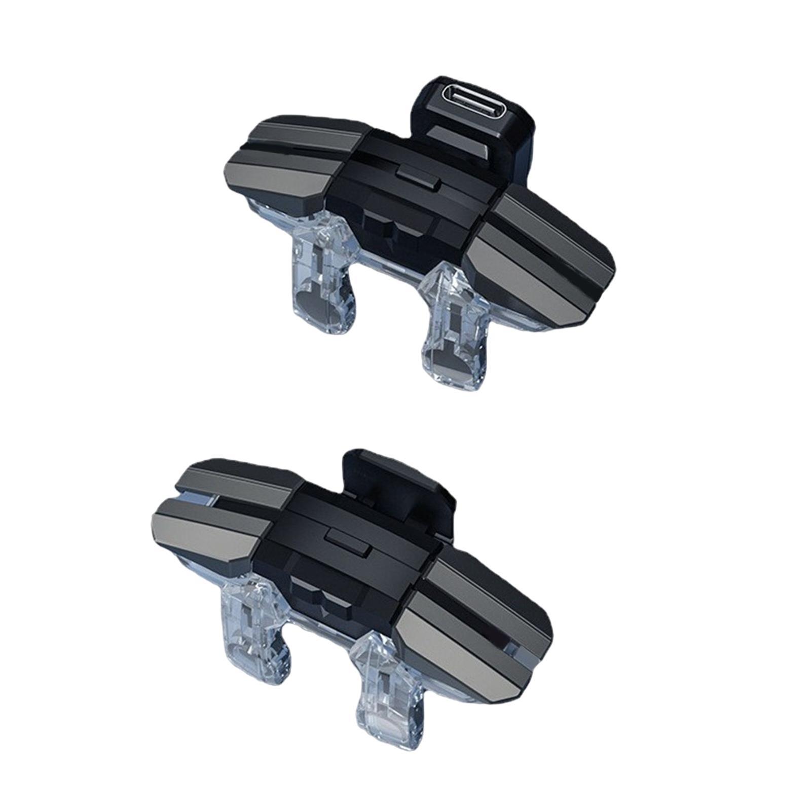2 Pieces Mobile Game Trigger for Portable Mobile Joystick Trigger