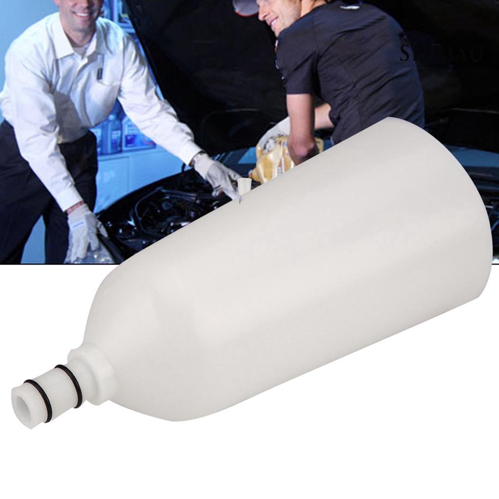 Set 10 Phễu Rót Dầu Nhanh Chóng Bằng Nhựa Abs Màu Trắng Kèm 8 Đầu Chuyển Đổi Dành Cho Xe Hơi