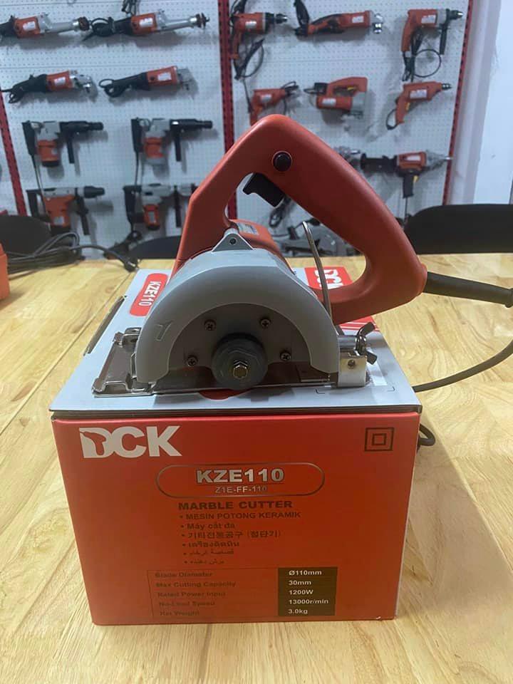 MÁY CẮT GẠCH 1200W Ø110mm DCK KZE110 - HÀNG CHÍNH HÃNG