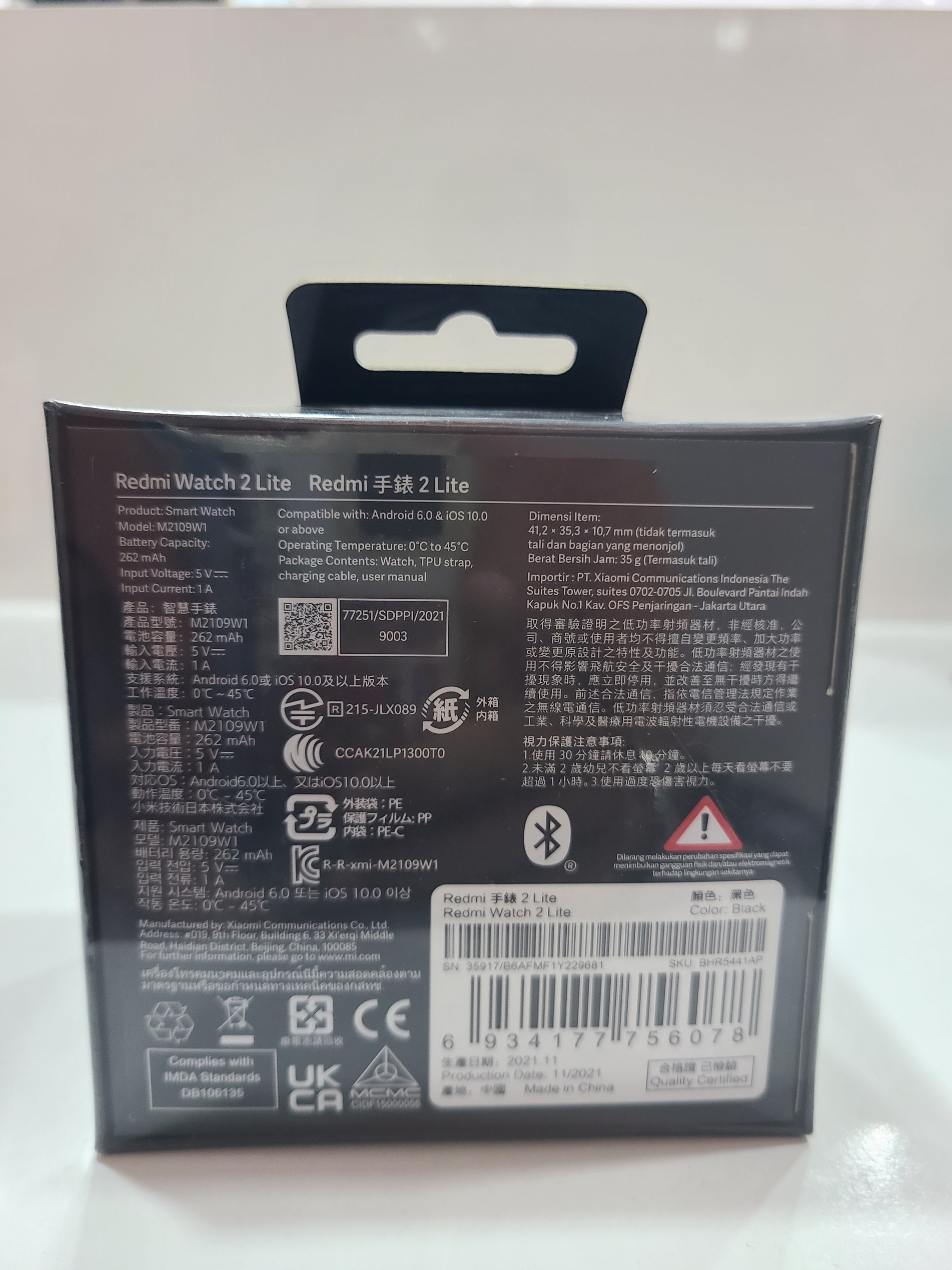 Đồng Hồ Redmi Watch 2 Lite AP - Hàng Chính Hãng