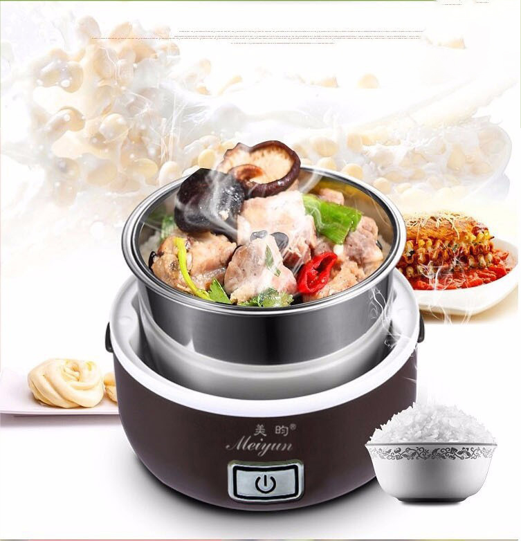 Hộp cơm cắm điện hâm nóng thức ăn 3 ngăn Meiyun My3in