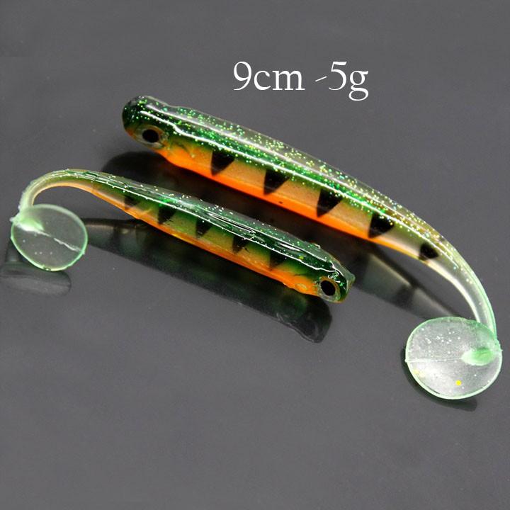 mồi mềm câu lure mồi cá mềm 9cm 5g