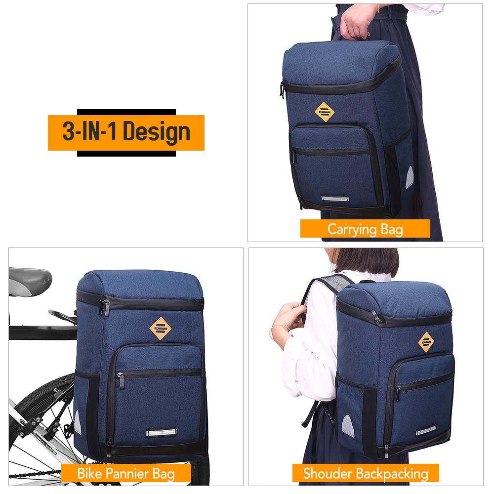 Túi đeo yên xe đạp cách nhiệt 3 trong 1 Pannier Water