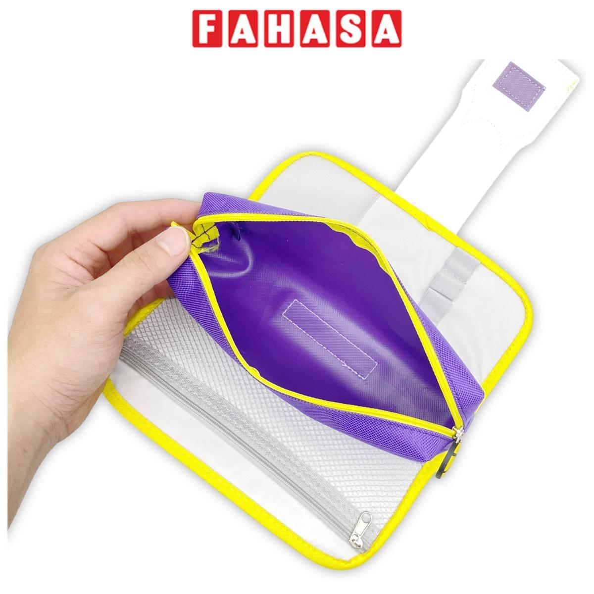 Bóp Viết Vải Sporter - 7914 - Màu Vàng Tím