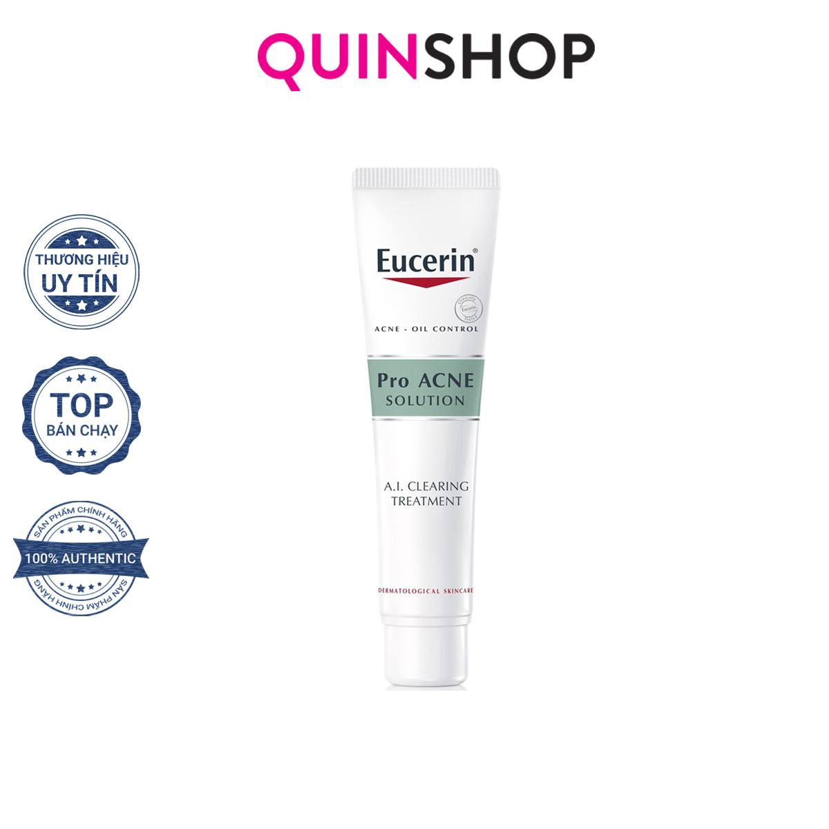 Kem Cho Da Mụn Eucerin Pro Acne Solution A.I Clearing Treatment