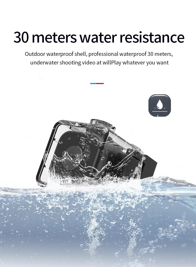 Camera chống thấm nước hành động Mini Ultra HD Smart 1080p Camera Sport Video quay vòng quay máy quay không thấm nước cho xe hơi cho xe hơi