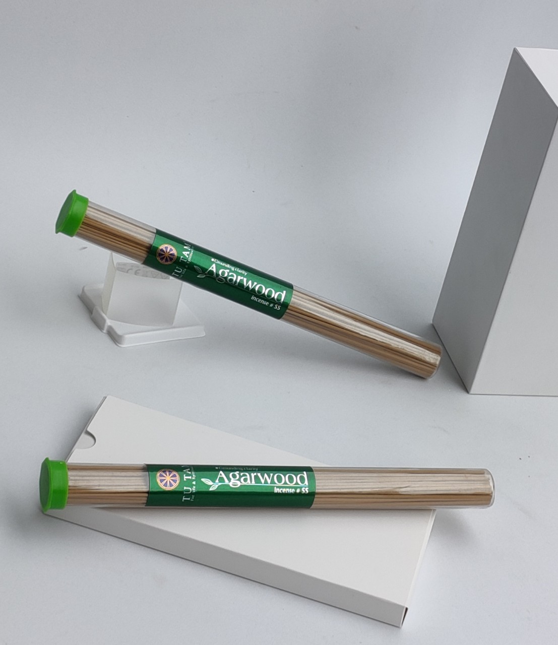 Nhang trầm không tăm Từ Tâm #SS- Mùi thơm nhẹ nhàng dịu ngọt- Ống 20g dài 20cm