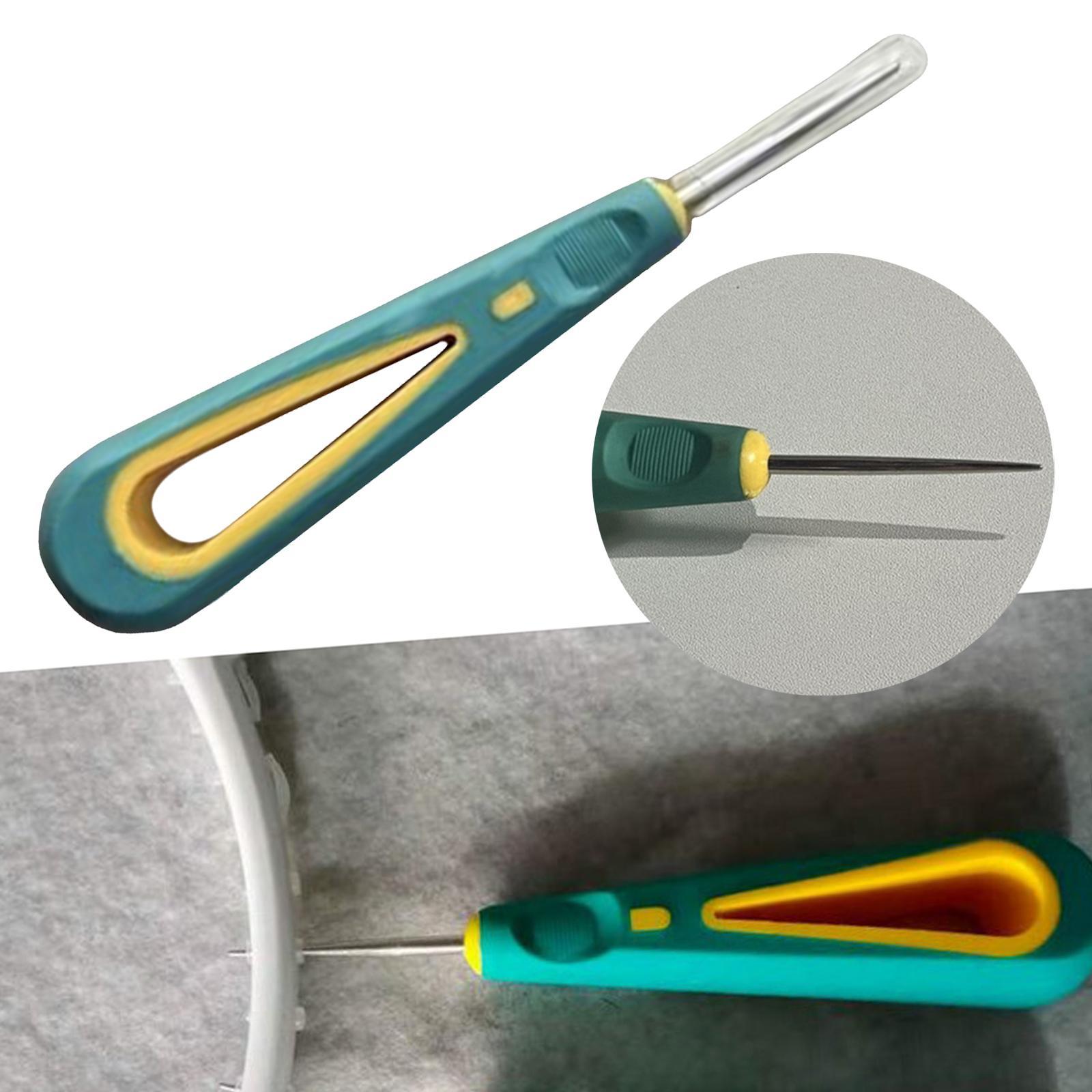 Strong Badminton Racket Stringing Straight Awl, Stringing Machine Tool, Portable Sewing Awl for Tennis and Badminton Racket Supplies