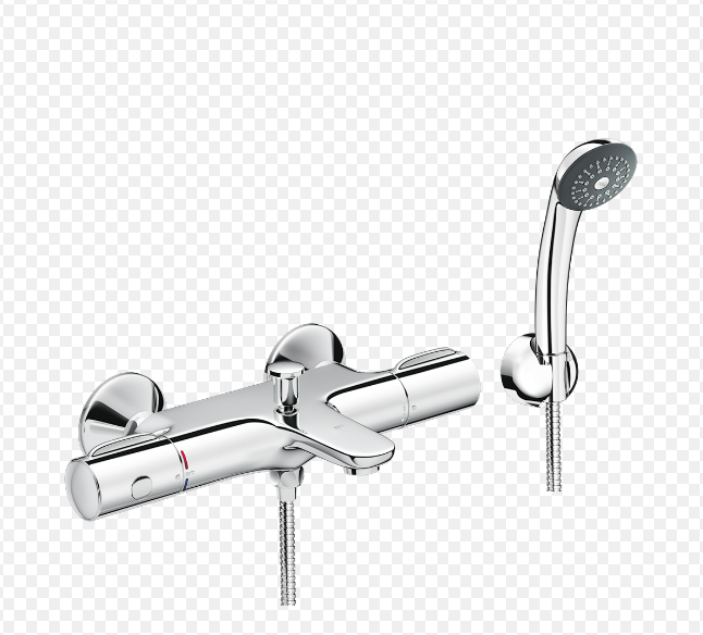 Trọn bộ Vòi sen tắm nóng lạnh điều chinh nhiệt độ INAX BFV 3413T-4C - Hàng chính hãng