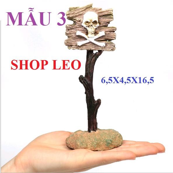 MÔ HÌNH BIỂN CẢNH BÁO TRANG TRÍ HỒ CÁ ĐỘC ĐÁO - MÔ HÌNH HỔ CÁ