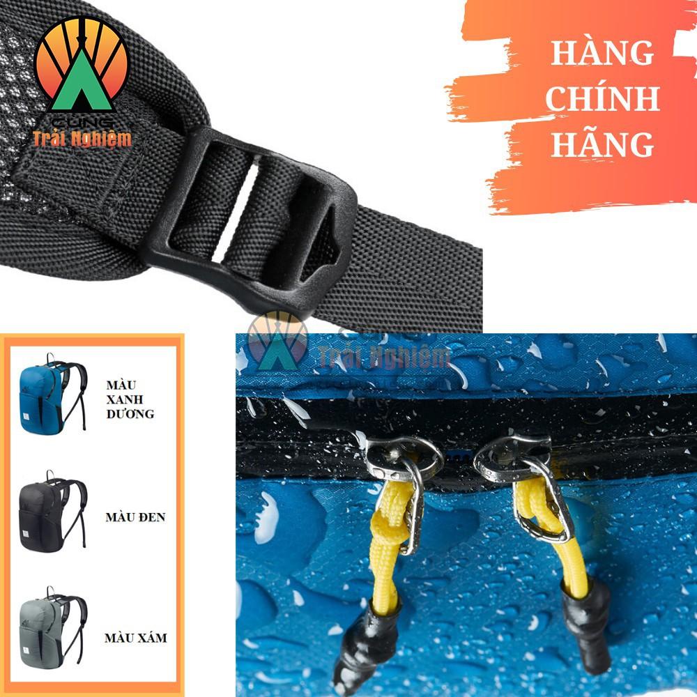 Balo Du Lịch Gấp Gọn 22L Chống Rách, Chống Thấm Nước cho Đi Học Đi Chơi Dã Ngoại NatureHike NH17A017-B