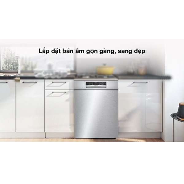 Máy Rửa Chén Bát Bosch HMH.SMU6ECS57E - Hàng chính hãng