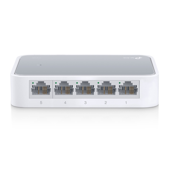 Bộ Chia Tín Hiệu Mạng TP-Link TL-SF1005D Để Bàn 5 cổng LAN RJ45 10/100Mbps- Hàng chính hãng