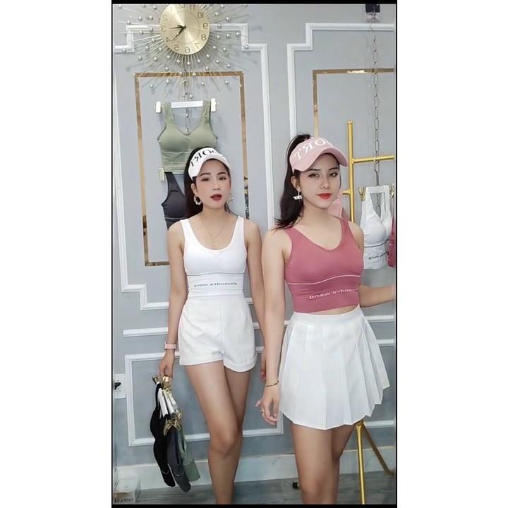 Áo bra tập gym yoga có miếng lót ngực cá tính AC/096