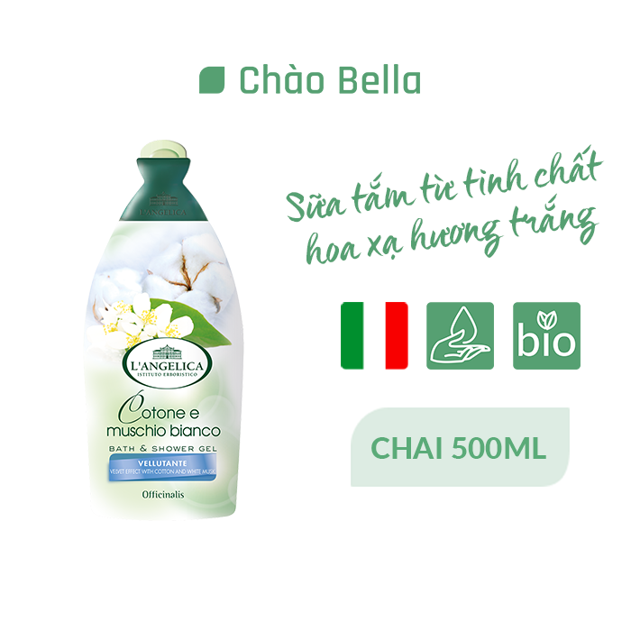 Sữa Tắm Tinh Chất Hoa Xạ Hương Trắng ( Velveting With Cotton And White Musk)  500 ml